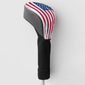 Tätige amerikanische Flagge Golf Headcover (angewinkelt)
