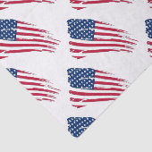 Tätige amerikanische Flagge Seidenpapier (Ausschnitt)