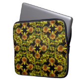 Tätige auf einem Zaun.... Laptopschutzhülle (Vorderseite Links)