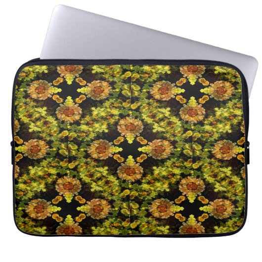 Tätige auf einem Zaun.... Laptopschutzhülle (Vorderseite)