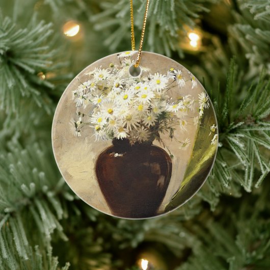 Tätige in einer Vase, Paul Fisher Keramik Ornament (Baum)