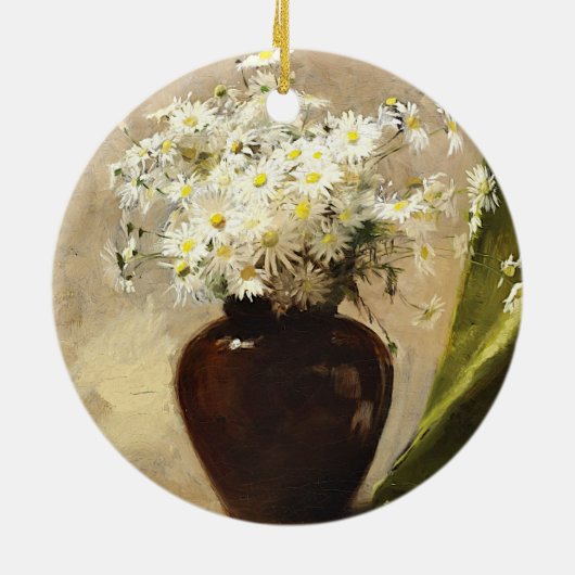 Tätige in einer Vase, Paul Fisher Keramik Ornament (Hinten)