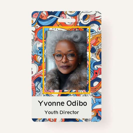 Tätigkeit/Abzeichen des Campingpersonals Ausweis (Vorderseite)