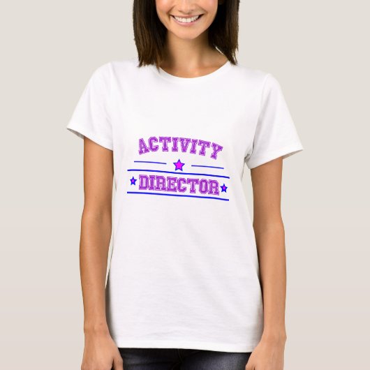 Tätigkeits-Direktor Design T-Shirt (Vorderseite)