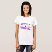 Tätigkeits-Direktor Design T-Shirt (Vorne ganz)