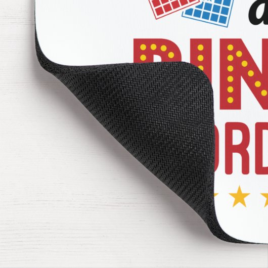 Tätigkeitsdirektor alias Bingo Coordinator Mousepad (Ecke)