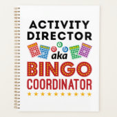 Tätigkeitsdirektor alias Bingo Coordinator Planer (Vorderseite)