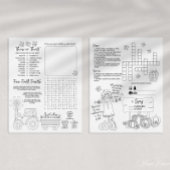 Tätigkeitsübersicht für Kinder Flyer