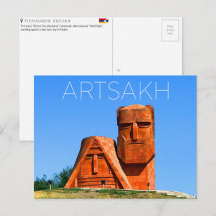 Tatik Papik, Artsakh-Reisepostkarte Postkarte