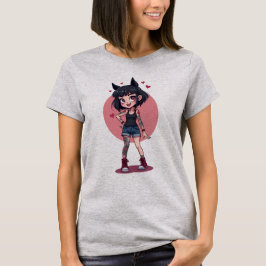 TATOO GIRL HERZEN T-Shirt