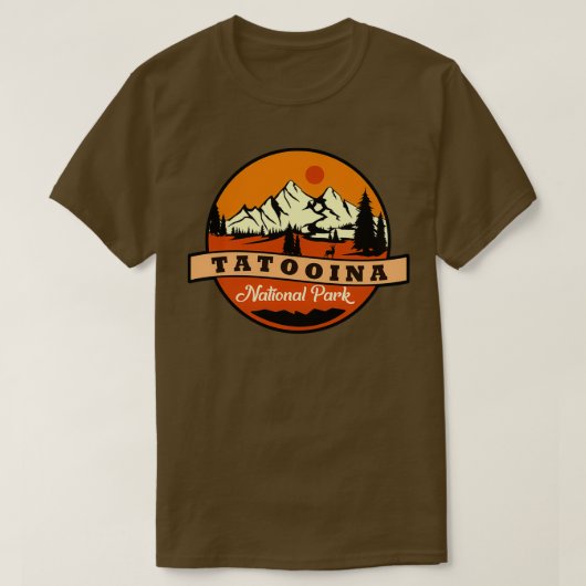 Tatooer Nationalpark 8 T-Shirt (Design vorne)