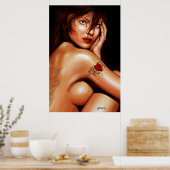 Tatoogirl Poster (Küche)
