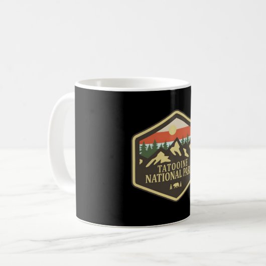 Tatooine � Geist des Abenteuers Kaffeetasse (Vorderseite Links)