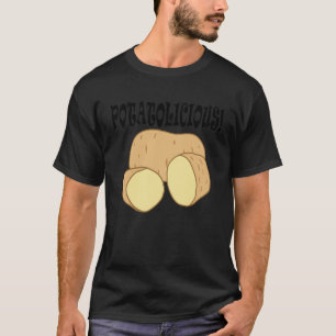 Tatoolie Food Hobby Koch Gemüse potatoliziös T-Shirt