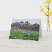 Tatoosh-Bereich und Wildblumen | Rainier Karte (Gelbe Blume)