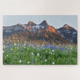 Tatoosh-Bereich und Wildblumen Rainier Puzzle