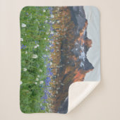 Tatoosh-Bereich und Wildblumen | Rainier Sherpadecke (Vorderseite)