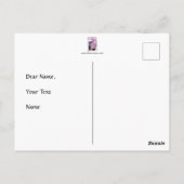 Tatoosterpostkarte Postkarte (Rückseite)