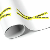 Tatort-Band Geschenkpapier (Rolleneckpunkt)