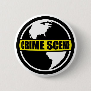 Tatort-Erde Button