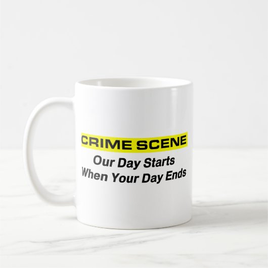 Tatort-Forscher Kaffeetasse (Links)