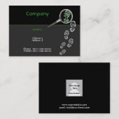 Tatort-Forscher-Visitenkarte Visitenkarte (Vorne/Hinten)