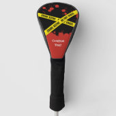 Tatort Golf Headcover (Vorderseite)