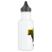 "Tatort" Öko-Kunst Wasser-Flasche Trinkflasche (Links)