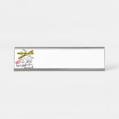 Tatort Schreibtischnamensplakette (Vorderseite )