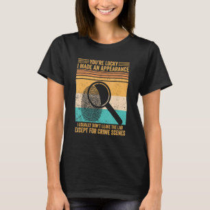 Tatortermittler I Ich verlasse das Labor nur wegen T-Shirt