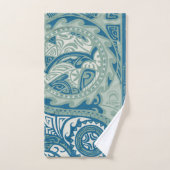 Tatou V - Bora Bora Lagune-kundenspezifisches Badhandtuch Set (Handtuch)