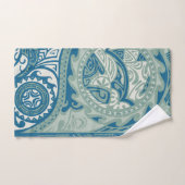 Tatou V - Bora Bora Lagune-kundenspezifisches Badhandtuch Set (Handtuch)