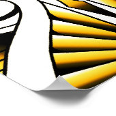 Tätowierbilder für Maori-Stämme Poster (Ecke)