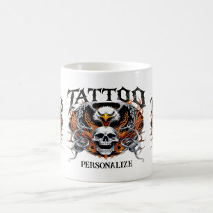 Tätowierer Beruf Körperkunst Tattoo-Studio Salon Kaffeetasse