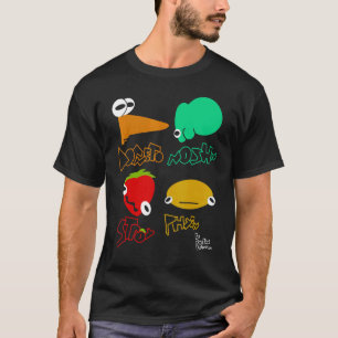 Tätowierer Ron Rich Vor Buntstiften Graffiti 1 T-Shirt