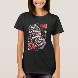 Tätowierer Tattoo-Liebhaber Tinten-Kunst Vater Edi T-Shirt