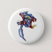 Tätowiermaschine Button (Vorderseite)