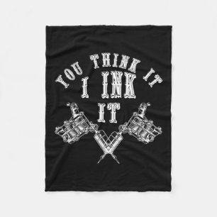 Tätowiermeister Tätowierer Gabe Idee Ink Artist Fleecedecke