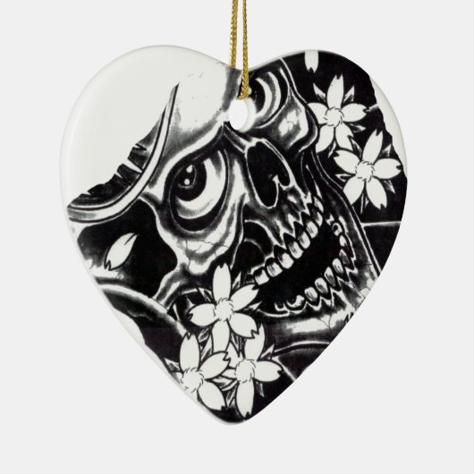 Tätowiermöwe Keramik Ornament (Rechts)