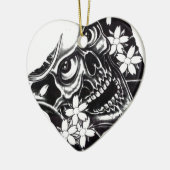 Tätowiermöwe Keramik Ornament (Links)