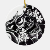Tätowiermöwe Keramik Ornament (Vorne)