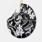 Tätowiermöwe Keramik Ornament (Links)