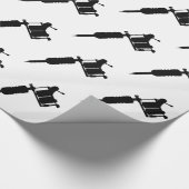Tätowierpistole Geschenkpapier (Ecke)
