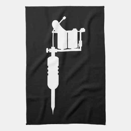Tätowierpistole Geschirrtuch (Vertikal)