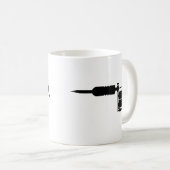 Tätowierpistole Kaffeetasse (VorderseiteRechts)