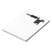 Tätowierpistole Notizblock (Rotiert)