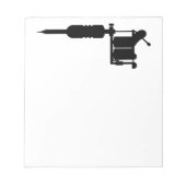 Tätowierpistole Notizblock (Vorderseite)