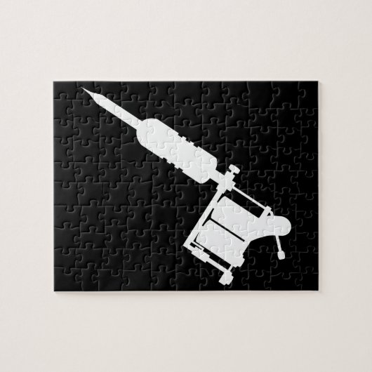 Tätowierpistole Puzzle (Horizontal)