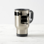 Tätowierpistole Reisebecher (VorderseiteRechts)