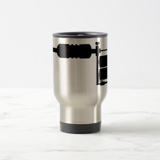 Tätowierpistole Reisebecher (Mittel)